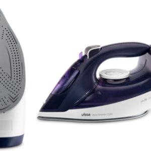 PLANCHA UFESA 3200W VAPOR GOLPE DE VAPOR MÁX 260G. ELIMINA HASTA LAS ARRUGAS MÁS DIFÍCILES. VAPOR CONTINUO HASTA 50G/MIN. PRENDAS SIN ARRUGAS CON LA MÁXIMA RAPIDEZ. DOSIFICACIÓN DE VAPOR VARIABLE SISTEMA 3 ANTICAL (1-AUTOLIMPIEZA, 2-GOLPE ANTICAL