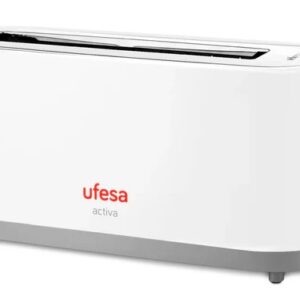 TOSTADOR UFESA 1 RANURA LARGA BOCA ANCHA 900W BLANCO