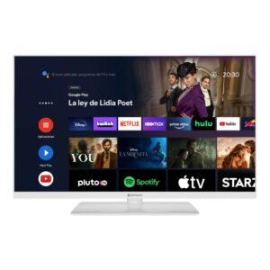 Televisión Android TV 32" HD Ready Blanca - J32SWS - Johnson
