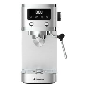 Cafetera semiautomática 1.350W y 20 bares inox - JCOFS - Johnson