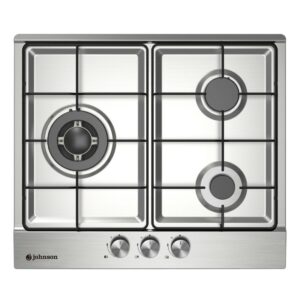Encimera de gas 60 cm 3 fuegos - JAMA3BX1 - Johnson