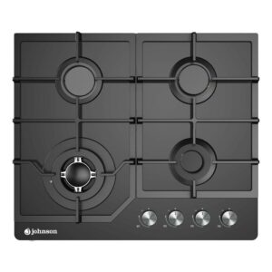 Encimera de gas 60 cm 4 fuegos - JAMA4BN1 - Johnson