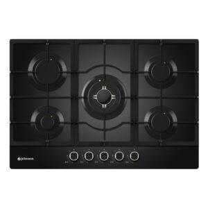 Encimera de gas 75 cm 5 fuegos - JAMA575BN - Johnson