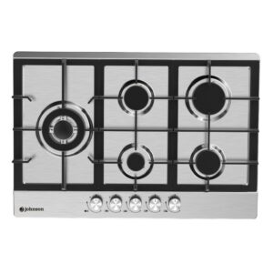 Encimera de gas 75 cm 5 fuegos - JAMA575BX - Johnson
