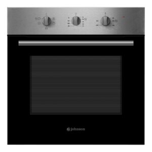 Horno 4 funciones y AquaClean Inox y Cristal Negro - 60 Centímetros - JOR70CX - Johnson