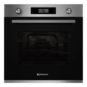 Horno 8 funciones Inox y Cristal Negro - 60 Centímetros - JOR70X - Johnson