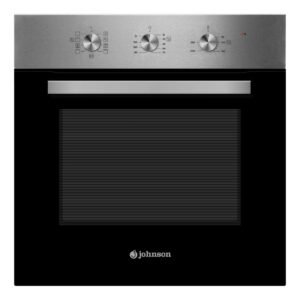 Horno 8 funciones y AquaClean Inox y Cristal Negro - 60 Centímetros - JOR65X - Johnson