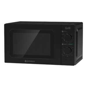 Microondas con Grill 20 litros negro - Libre instalación - JOMI20GN - Johnson