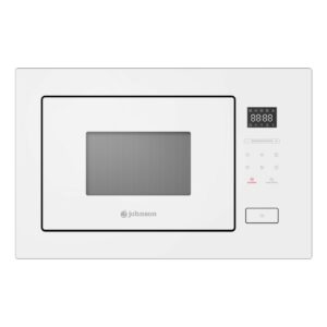 Microondas integrable con Grill 28 litros Cristal Blanco - JOMI28BINT - Johnson